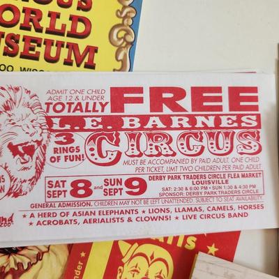 Collection of Circus Ephemera
