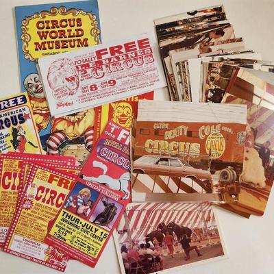 Collection of Circus Ephemera