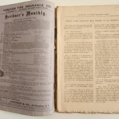 1874 Scribner's Magazine with Louisville Article