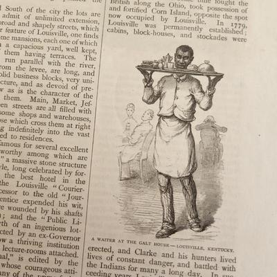 1874 Scribner's Magazine with Louisville Article