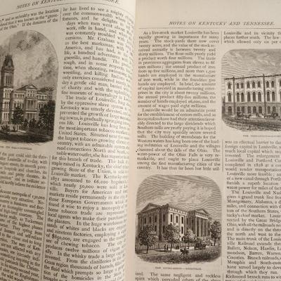 1874 Scribner's Magazine with Louisville Article