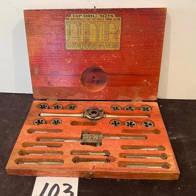 Vintage Die Tap Set