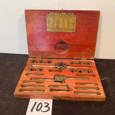 Vintage Die Tap Set