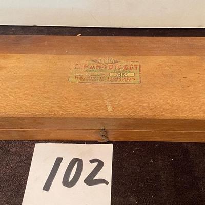 Vintage Die Tap Set