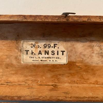 Vintage Starrett No. 99 Transit