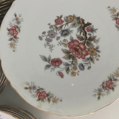 79pc Dining Set Fine Seyei China “China Tree” 7001
