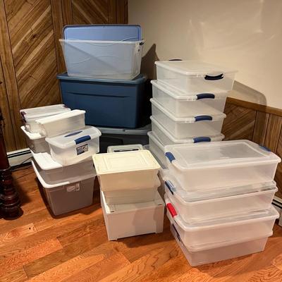 Sterilite Storage Tubs (BB-RG)