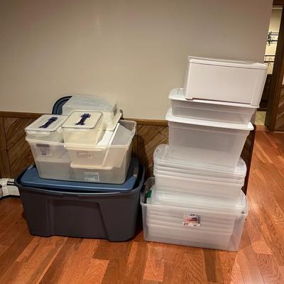 Sterilite Storage Tubs (BB-RG)