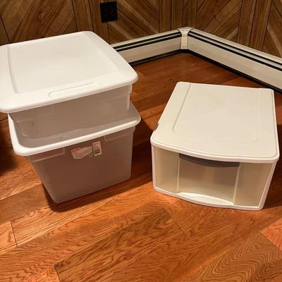 Sterilite Storage Tubs (BB-RG)