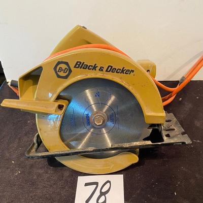 Blac & Decker 7308 Circular Saw
