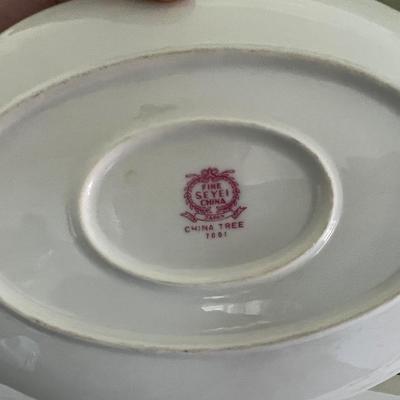 6pc Serving Set Fine Seyei China “China Tree” 7001