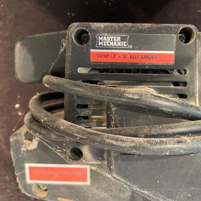Master Mechanic Belt Sander