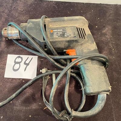 Black & Decker 3/8” Drill