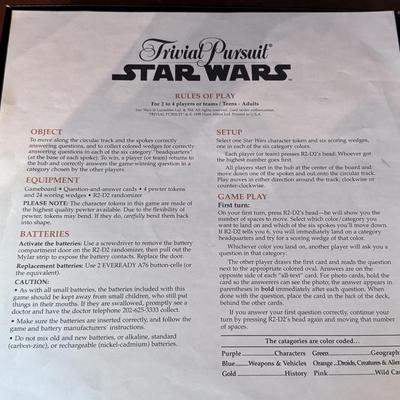 Star Wars Trivia Pursuit- Collector’s Edition