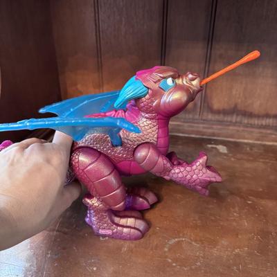 Fisher Price Great Adventure Fire Breathing Dragon 1998 (no box)
