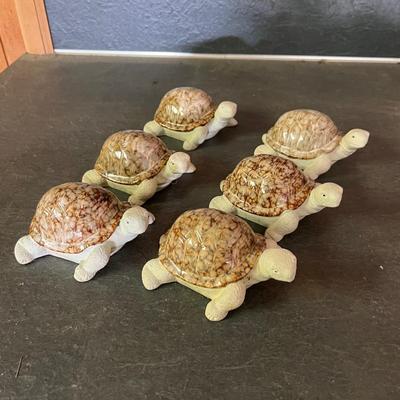 Ceramic & Glass Mushroom Stakes Plus More Ceramic Garden Art (G-RG)