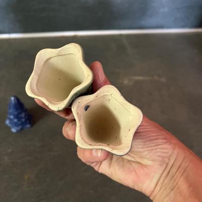 Ceramic & Glass Mushroom Stakes Plus More Ceramic Garden Art (G-RG)