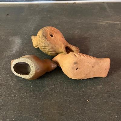 Ceramic & Glass Mushroom Stakes Plus More Ceramic Garden Art (G-RG)