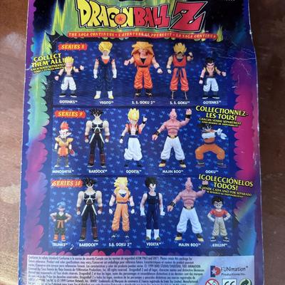 Dragonball Z Lot- Holographic Cards, Vegeta (series 10), and Atari Game