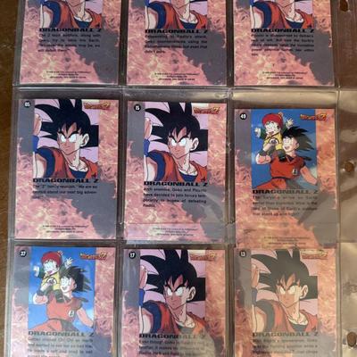 Dragonball Z Lot- Holographic Cards, Vegeta (series 10), and Atari Game