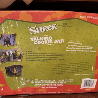 Shrek Talking Cookie Jar