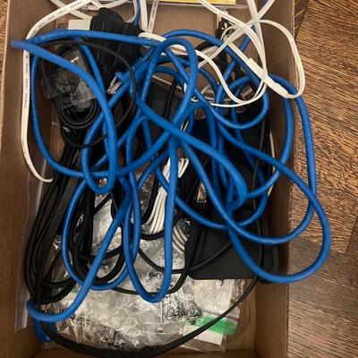 Large Fabric Shaver and Cables Lot