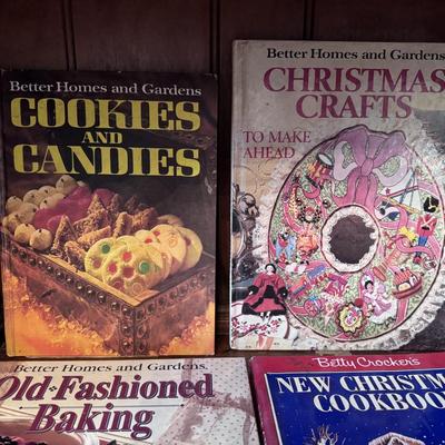 Holiday Baking/Craft Book Lot