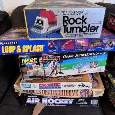Incomplete Games Lot- great for parts
