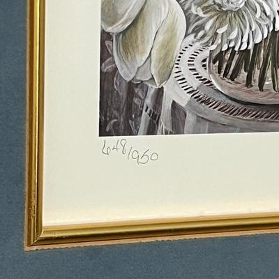 PATI BANNISTER ~ “Window Seat” ~ S/N Framed Print