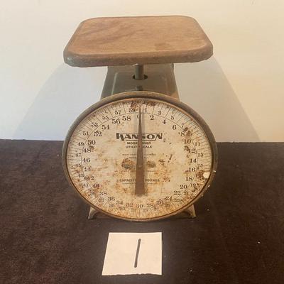 Vintage Hanson Utility Scales
