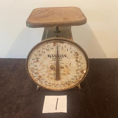 Vintage Hanson Utility Scales
