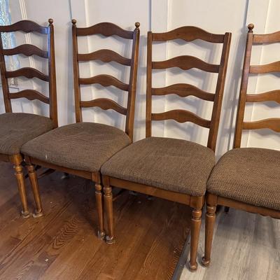 Set of 4 Vintage Dining Table Chairs