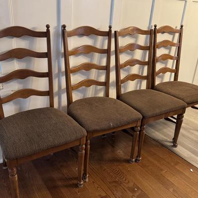 Set of 4 Vintage Dining Table Chairs