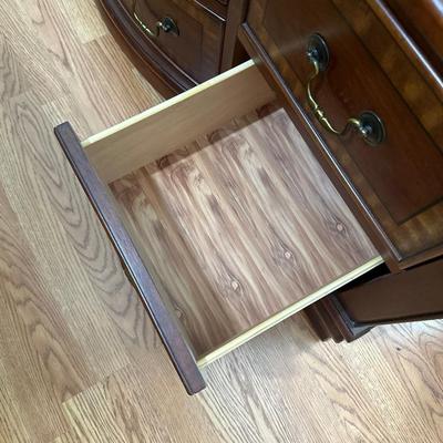 Inlaid Mahogany Wardrobe ~
