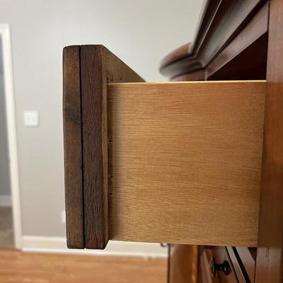 Inlaid Mahogany Wardrobe ~