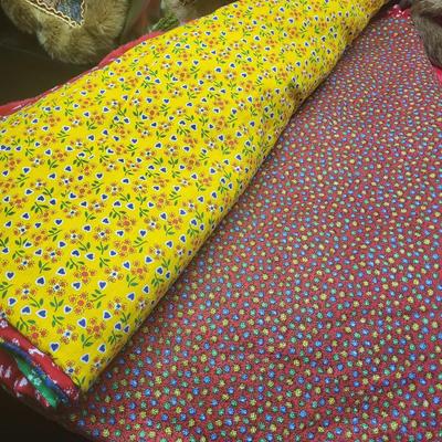 2 OLD WORLD TYPE SANTAS, TREE SKIRTS AND MORE