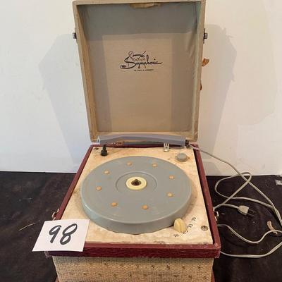 Vintage Record Player