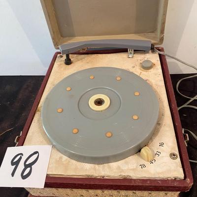 Vintage Record Player