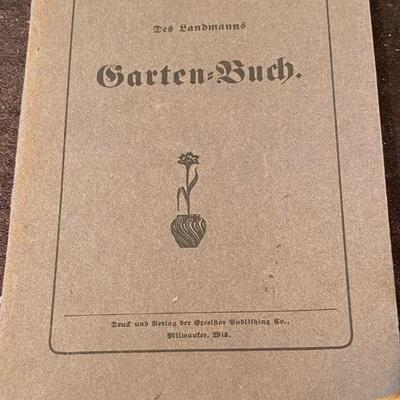 Vintage German Book