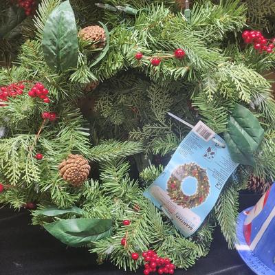 3 HOLIDAY WREATHS