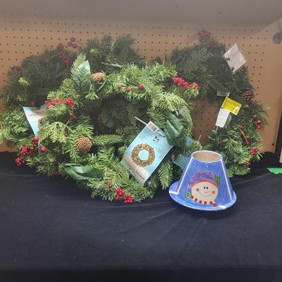 3 HOLIDAY WREATHS