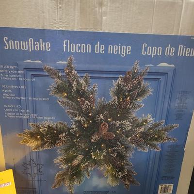 WALKING SANTA, SNOWFLAKE DOOR HANGER, TREE PUZZLE AND MORE