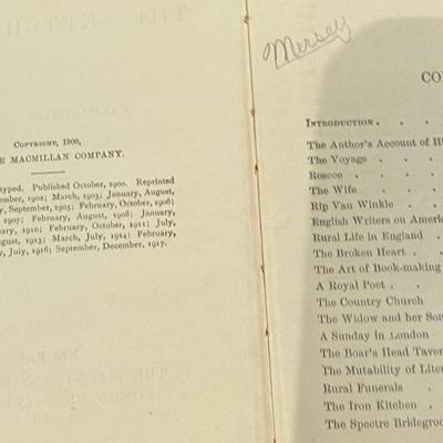 Vintage Irving’s Sketch Book