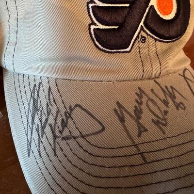 Autographed Flyers Hat Lot- See description