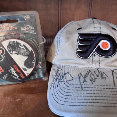 Autographed Flyers Hat Lot- See description