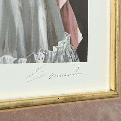 PATI BANNISTER ~ “Quiet Corner” ~ S/N Framed Print