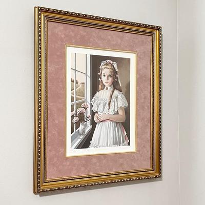 PATI BANNISTER ~ “Quiet Corner” ~ S/N Framed Print