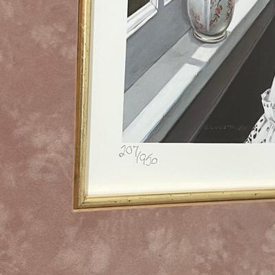 PATI BANNISTER ~ “Quiet Corner” ~ S/N Framed Print