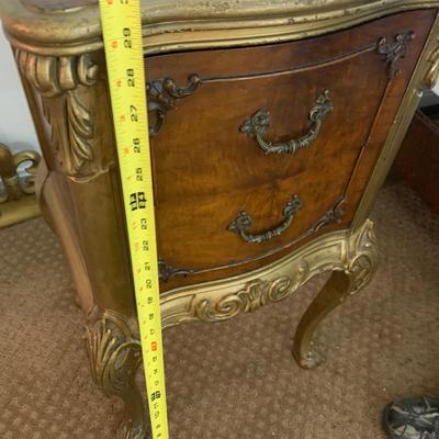 SIX Piece Bedroom Set Vanity Dresser Chest of Drawers Bed & Nightstand