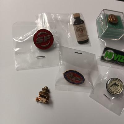 FIREARMS ADVERTISING & OTHER PINS